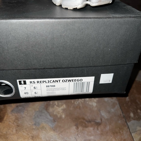 RAF simons black/white size 6.5 - Picture 5 of 5